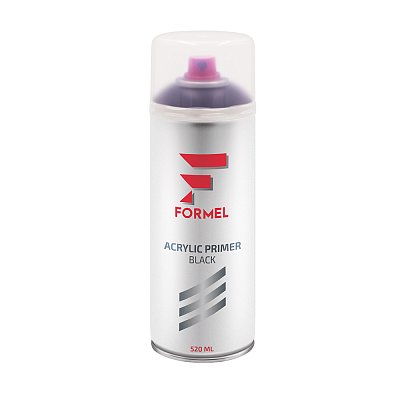 FORMEL Грунт акриловый черный 520 мл, аэрозоль FM-4013